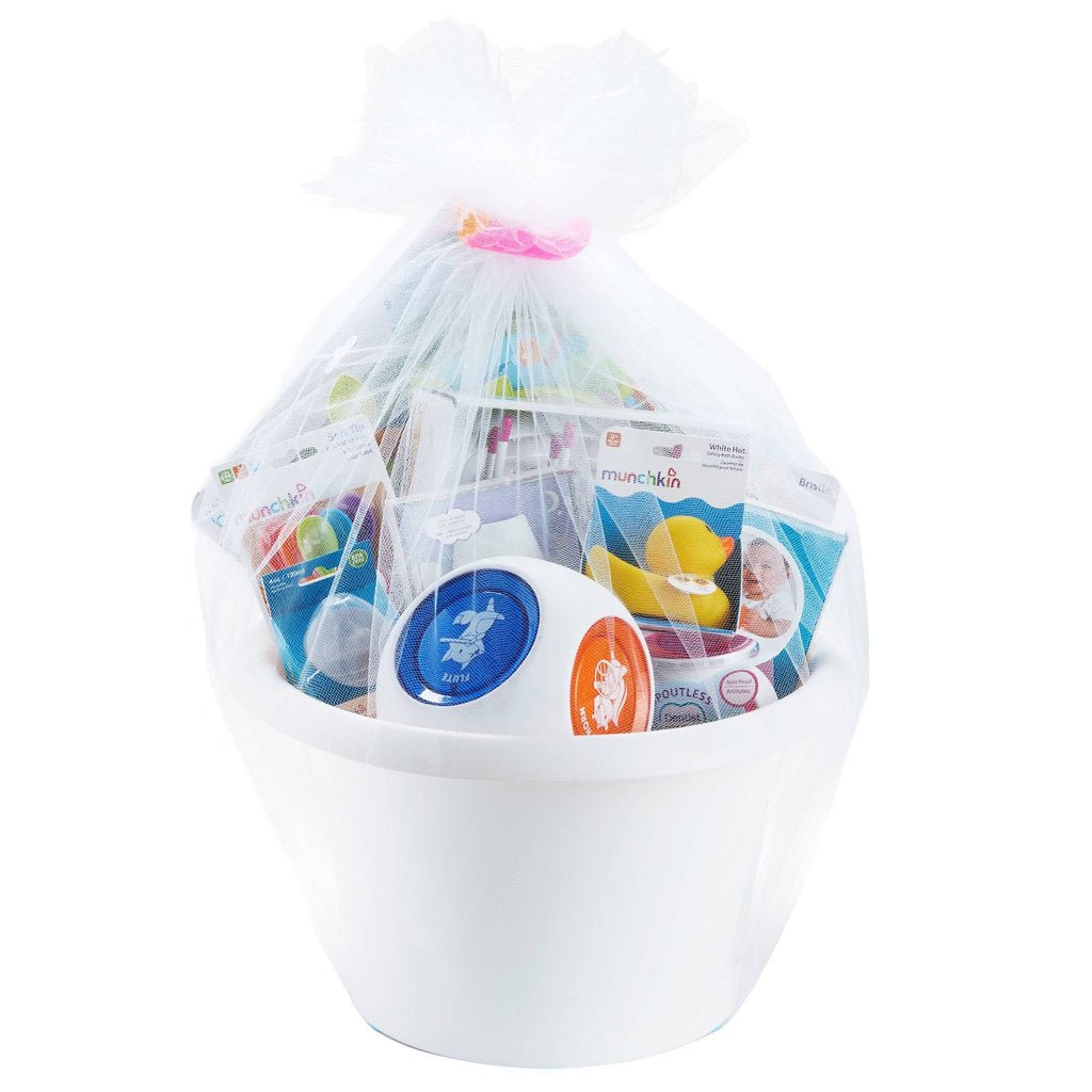 Pink Baby Gift Basket B293775
