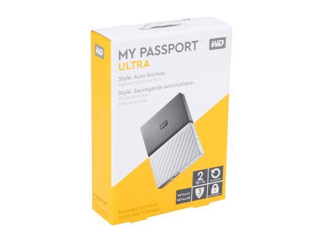 2TB My Passport Ultra Portable Hard Drive Black Q35906
