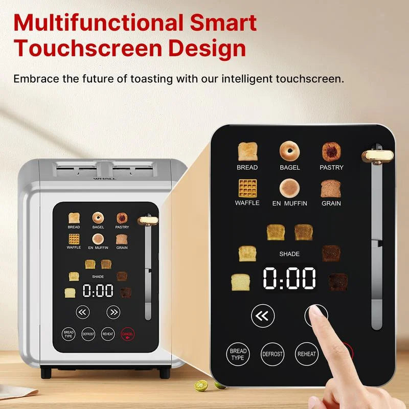 2 Slice Stainless Steel Toaster with Extra Wide Slots R939