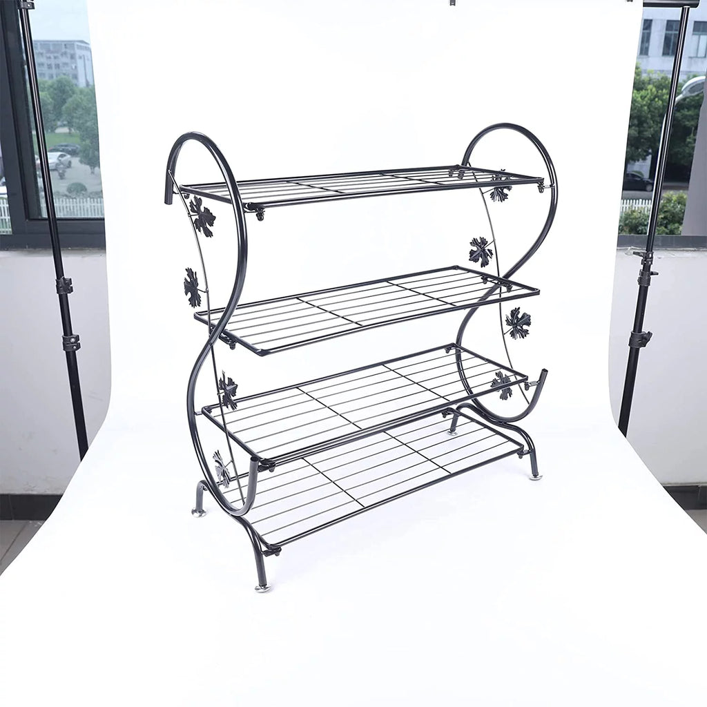 4-Tier Metal Shoe Rack N57277
