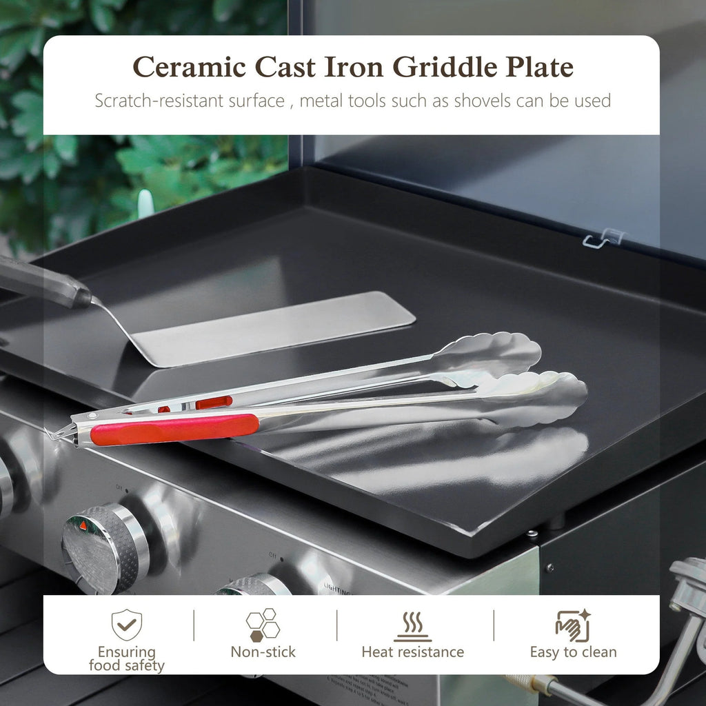 3-Burner Propane Gas Griddle Q41006