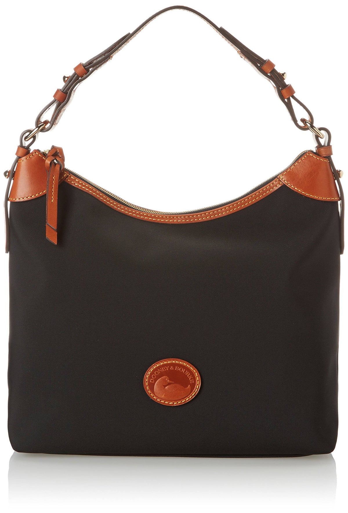 Black Nylon Hobo G709824