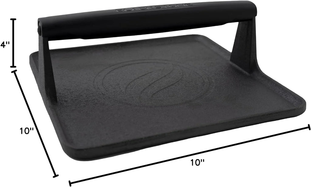 Cast Iron Griddle Press with Non-Slip Handle A80676