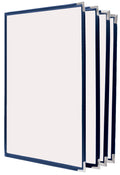 8½x11 Blue Cafe Menu Cover R136