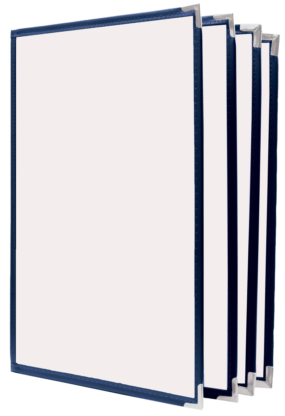 8½x11 Blue Cafe Menu Cover R136