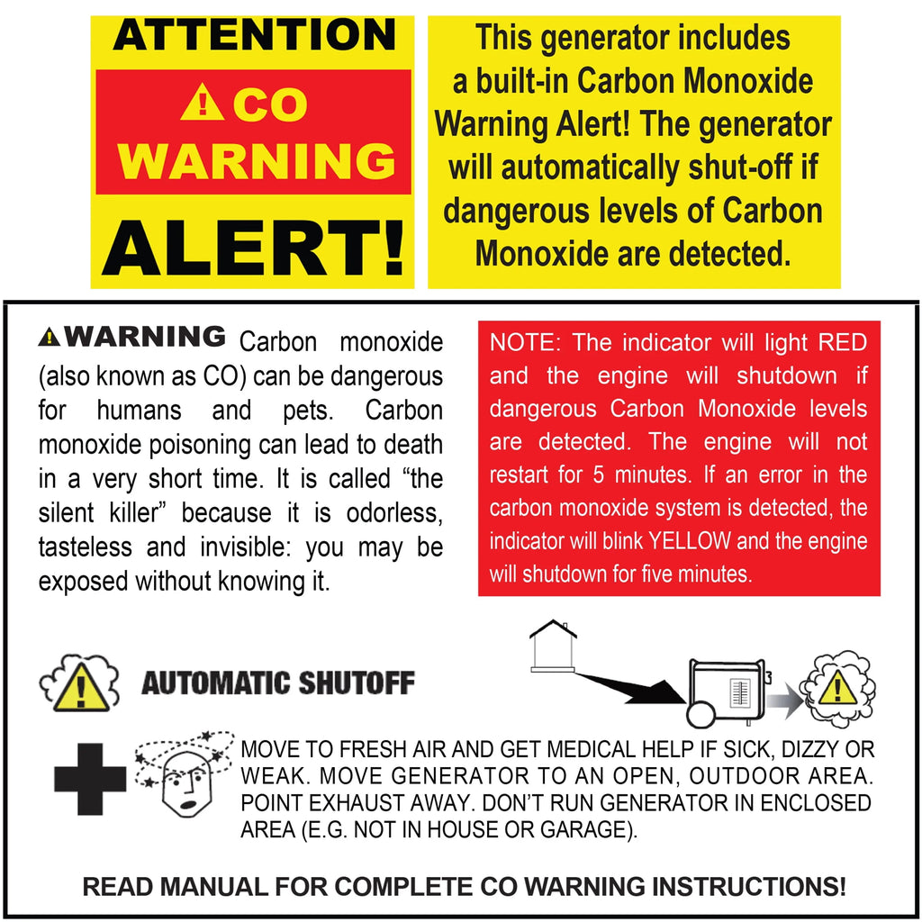 7500 Watts Portable Tri-Fuel Generator A839475