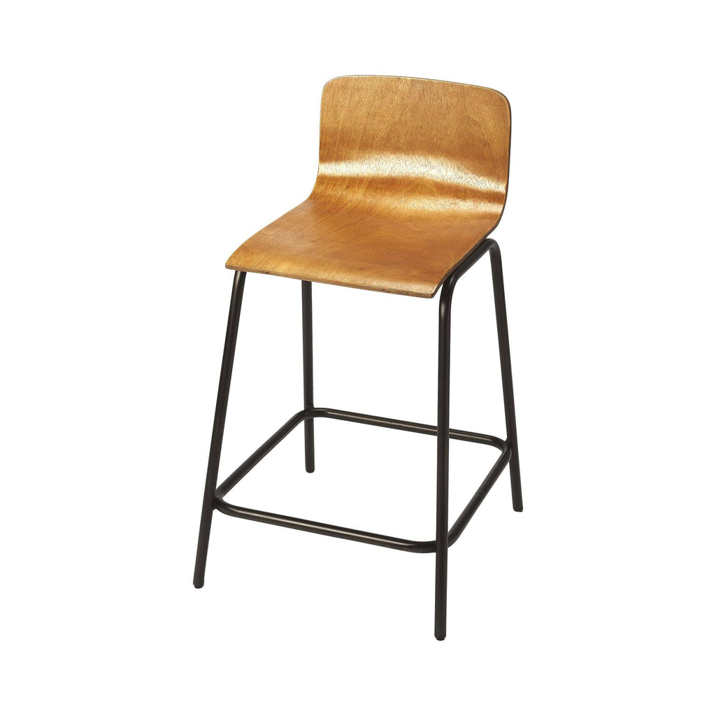 Wood & Metal Counter Stool M86097