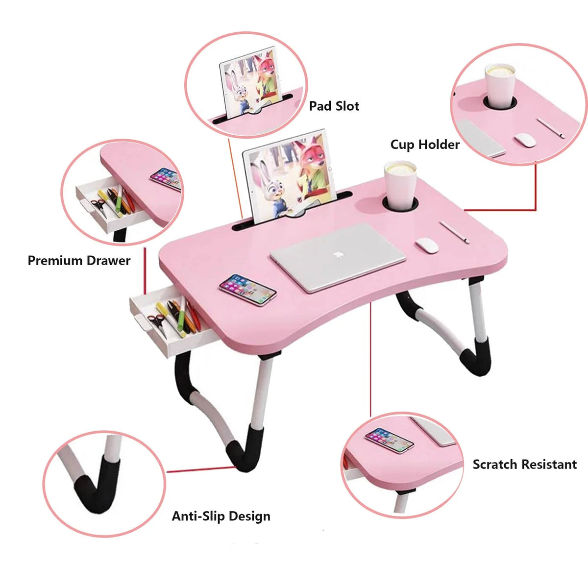 Pink Lap Desk D897203