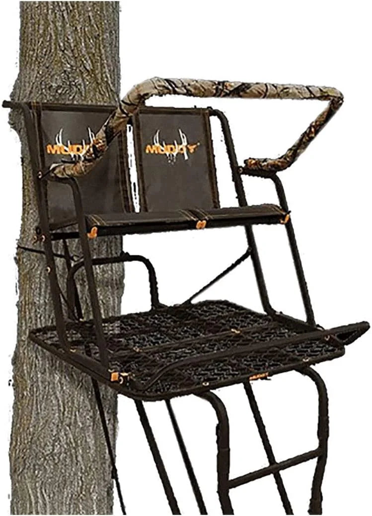 2 Pack 17 Ft. 2 Person Hunting Ladder Tree Stand G71387