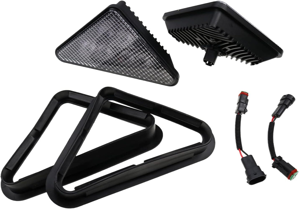 LED Headlight Kit with 2x Rubber Bezel Light Mount R439728