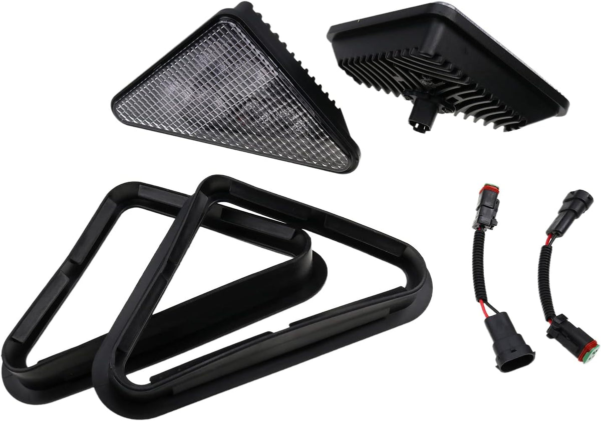LED Headlight Kit with 2x Rubber Bezel Light Mount R439728