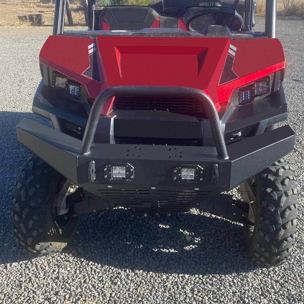 Front Winch Bumper with LED Lights for Polaris Ranger W670287