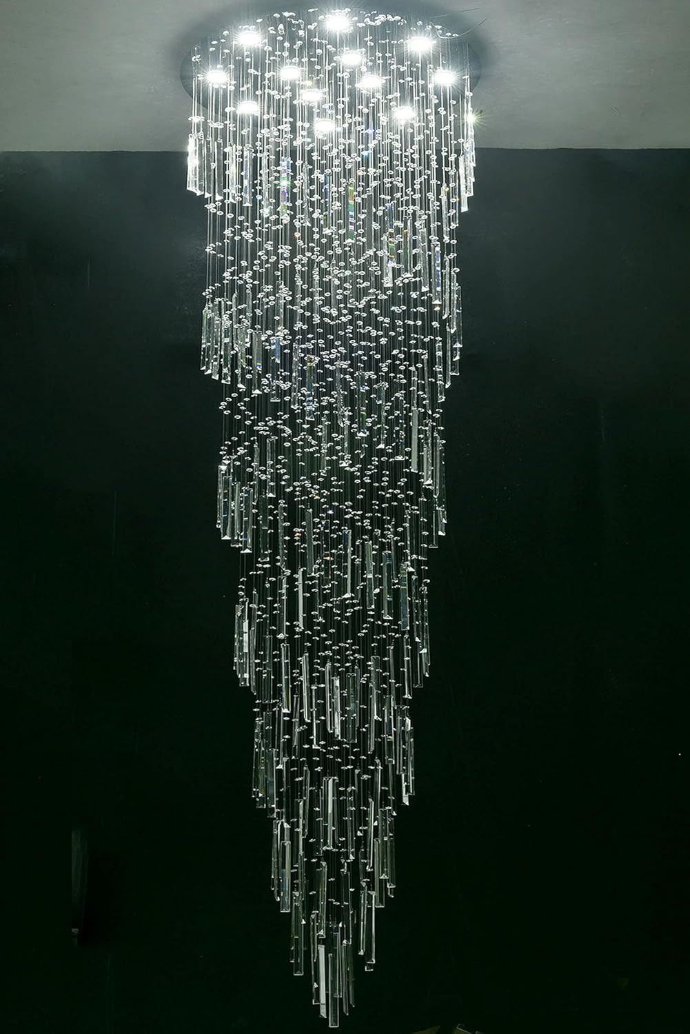 Crystal Chandelier for High Ceiling Z390242
