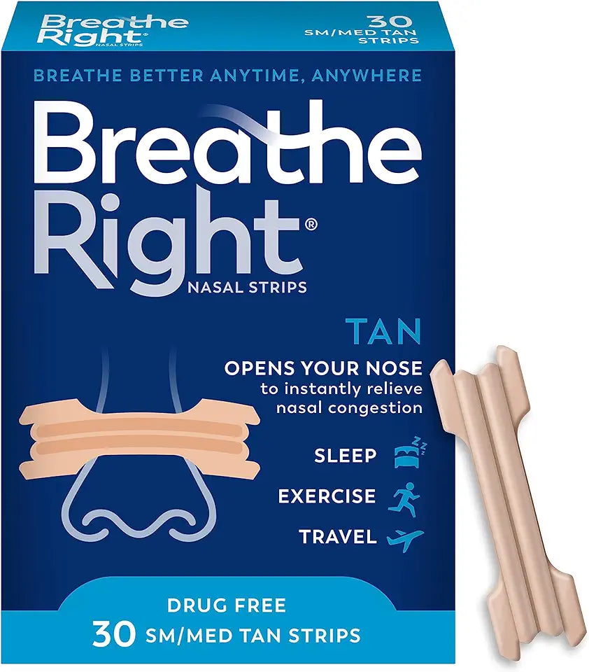 Tan Nasal Strips Sm/Med 30ct Q71979