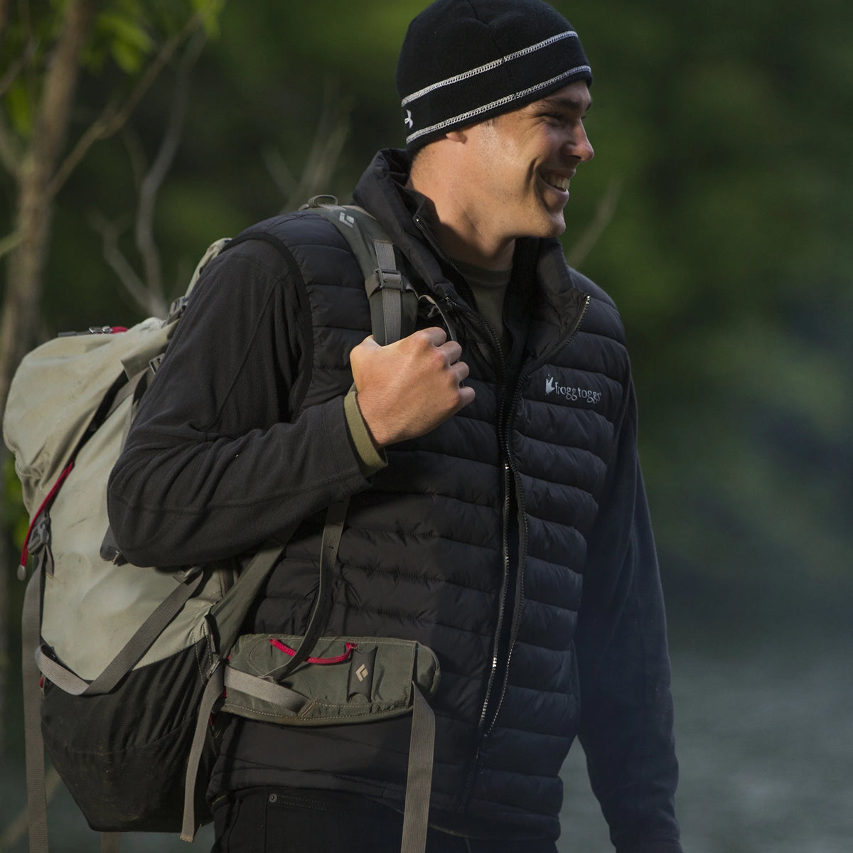 Black Insulated Vest O1656