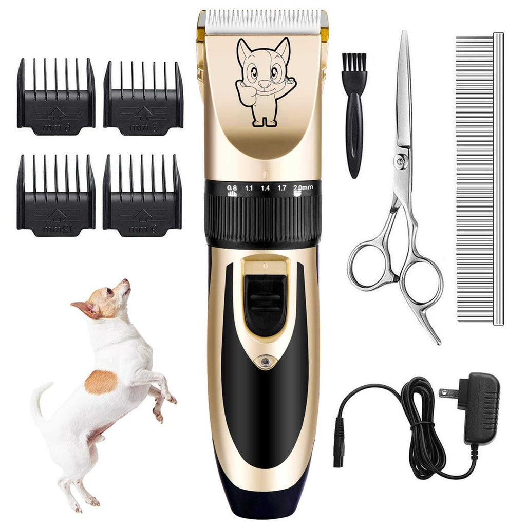 Dog Grooming Clippers Low Noise Rechargeable Cordless P5666