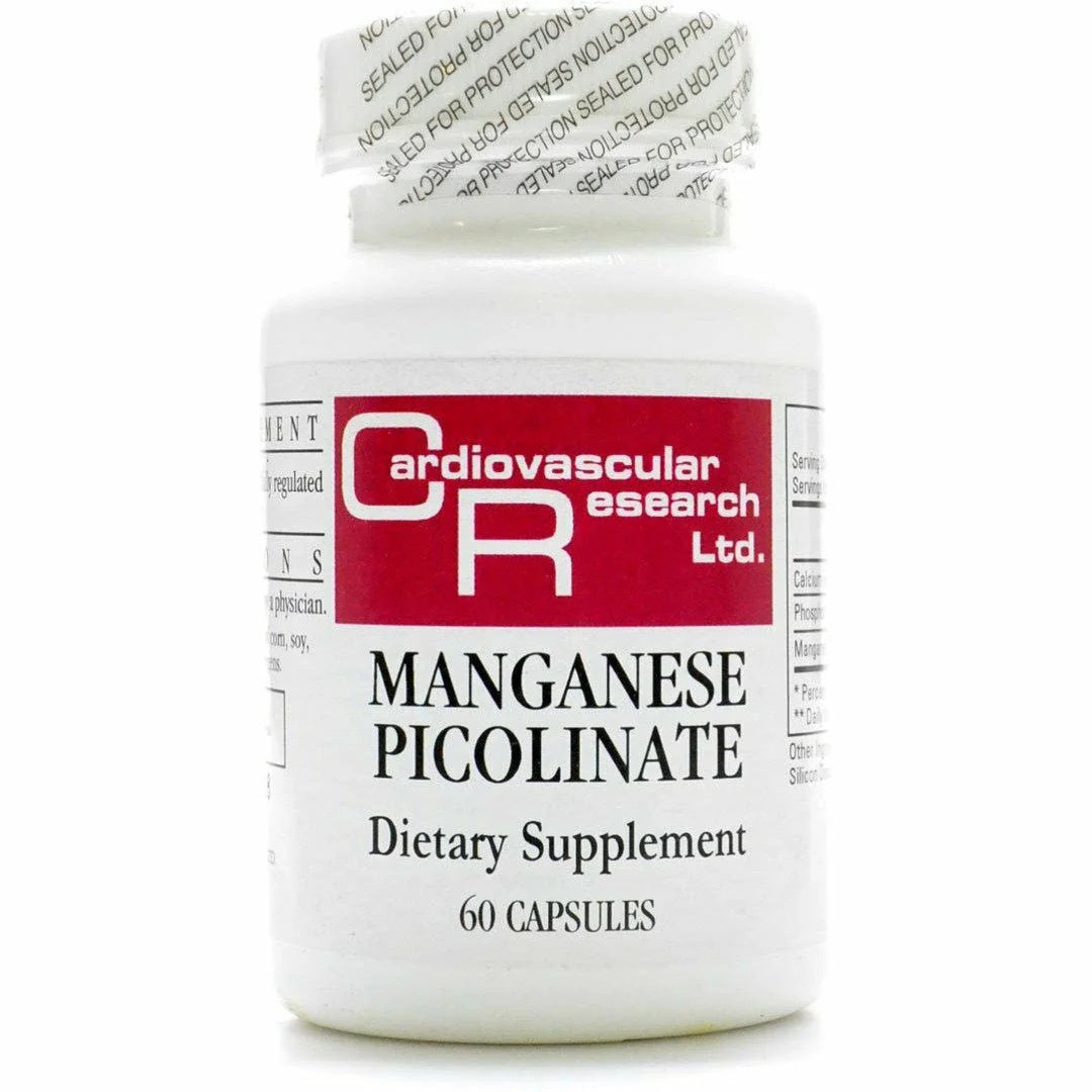 Manganese Picolinate 20 mg 60 caps S45649