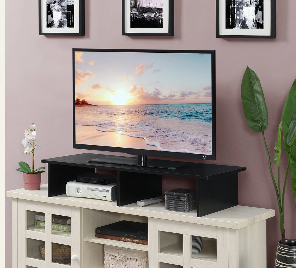 Black TV/Monitor Riser P507