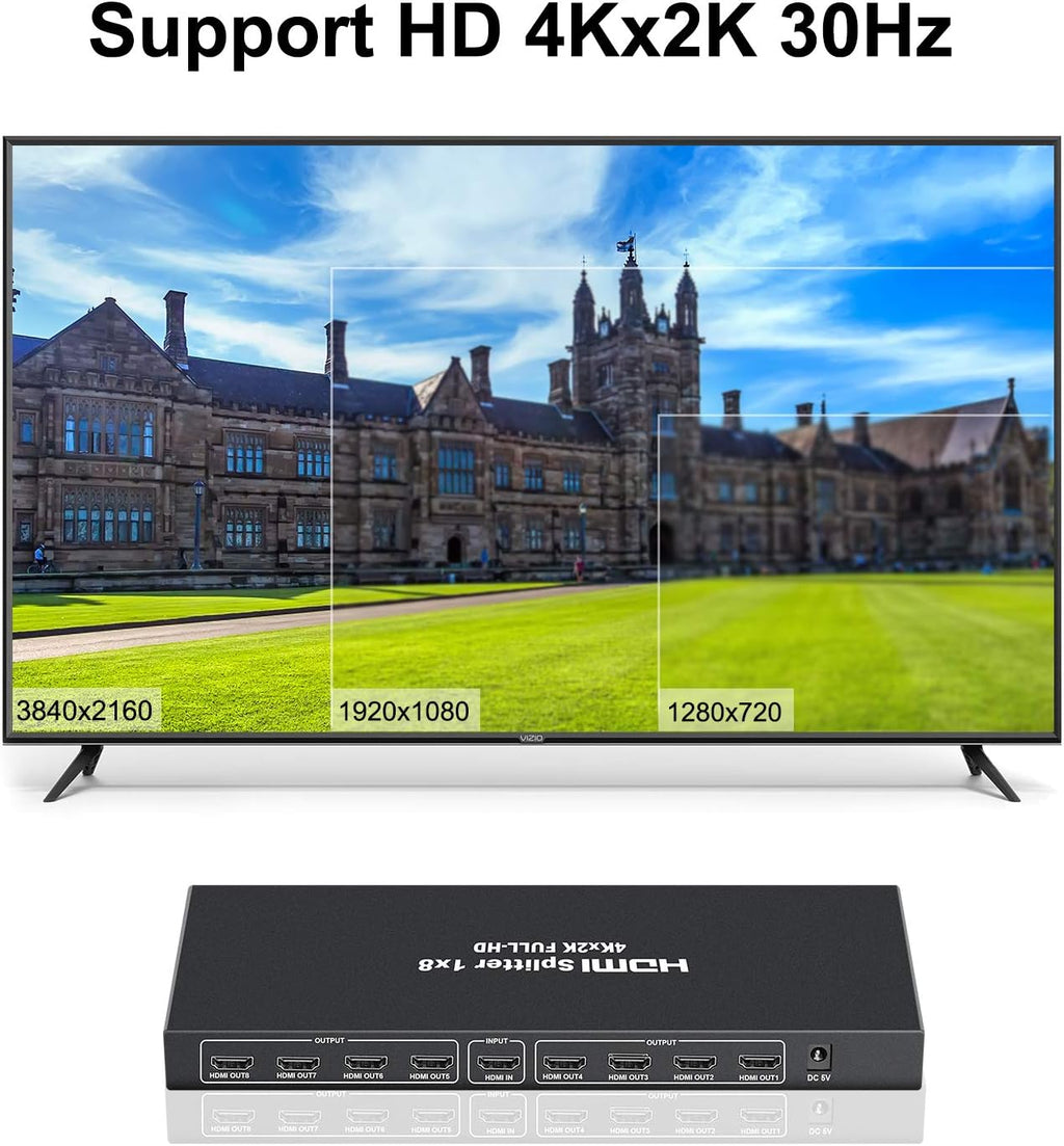 4K 1x8 HDMI Splitter B359606