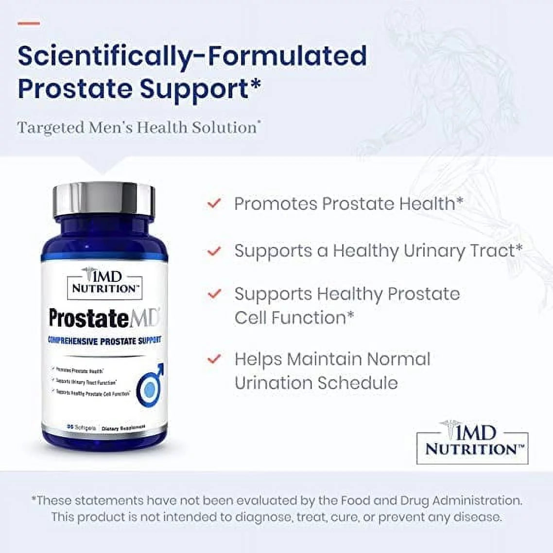 Saw Palmetto Prostate Support Supplement 2-Pack D992458