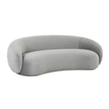 Light Grey Velvet Sofa H3979
