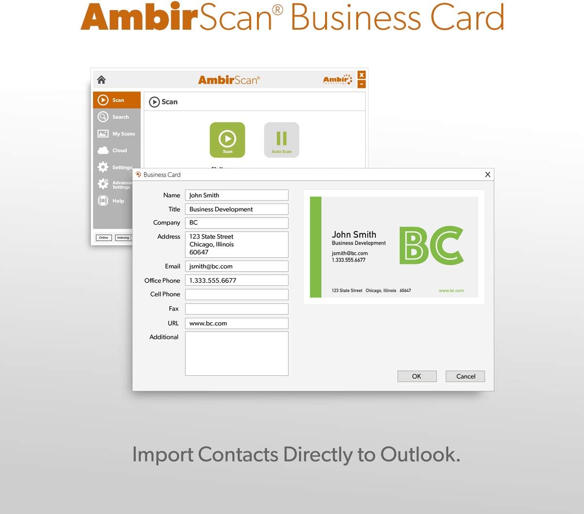 Duplex Document and Card Scanner Z414589