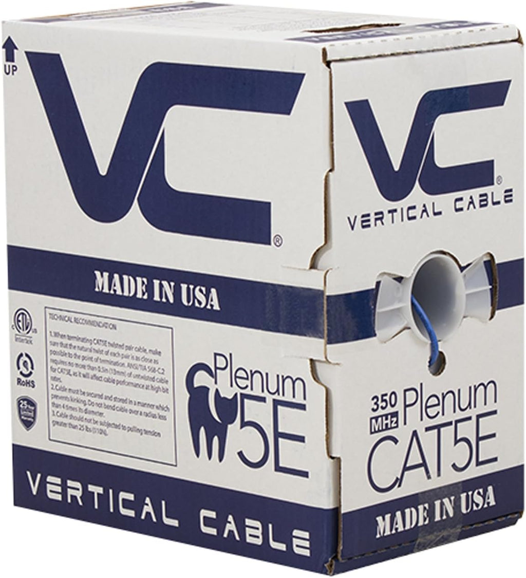 Bulk Ethernet Cable, 1000ft, Blue Q7981
