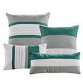 Green King 7 Piece Bedding Comforter Set Z2482