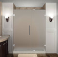 Frameless Hinged Shower Door with Chrome Y308299