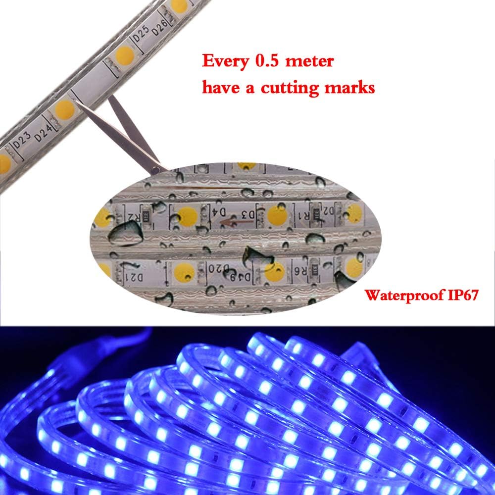 LED Strip Lights with 20Key IR Remote, 164ft/50m P833