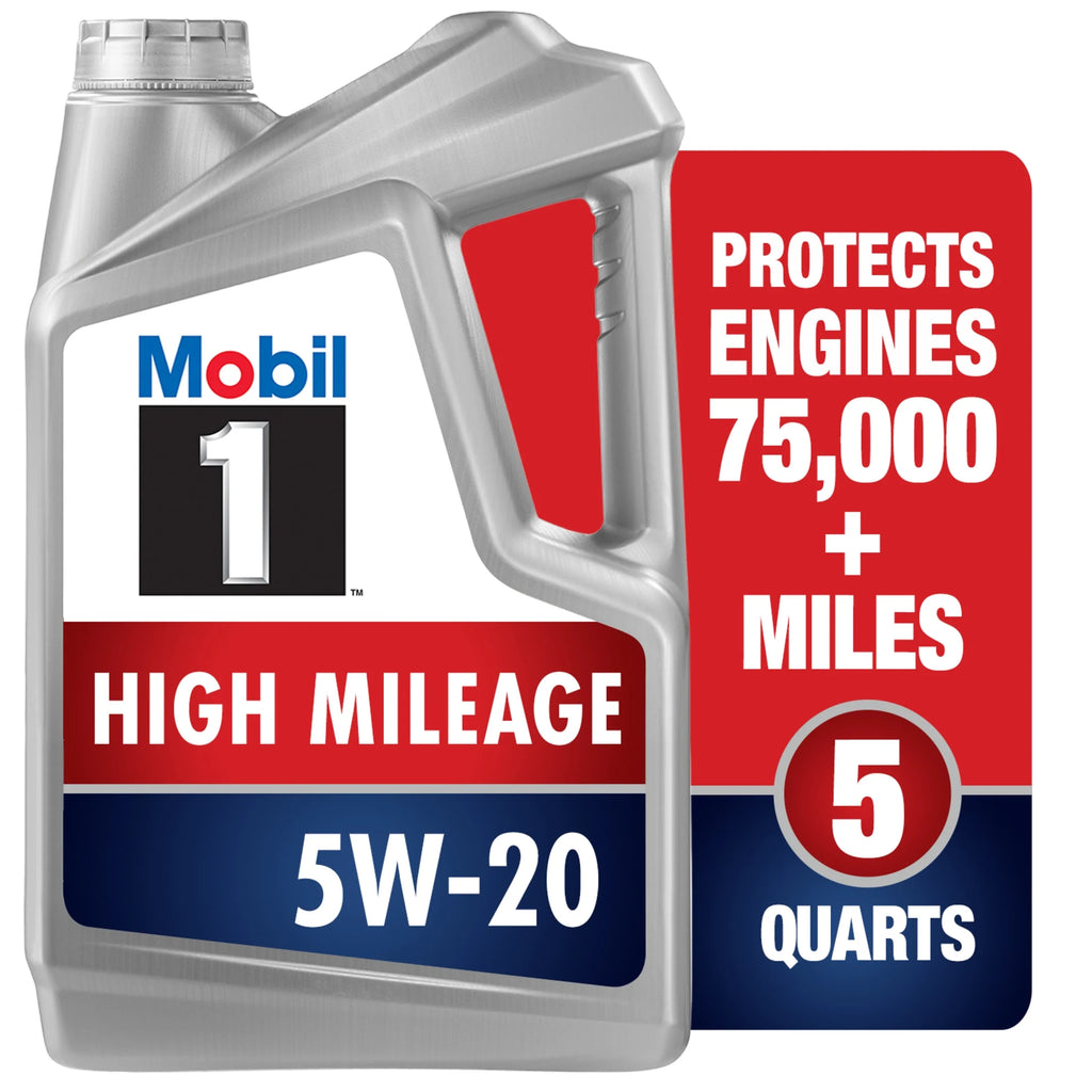 High Mileage Full Synthetic 5W-20 Motor Oil 5 Quart S3606