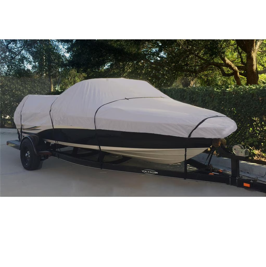 Boat Cover for Crestliner Muskie Pro 14 O/B 1986 D7044