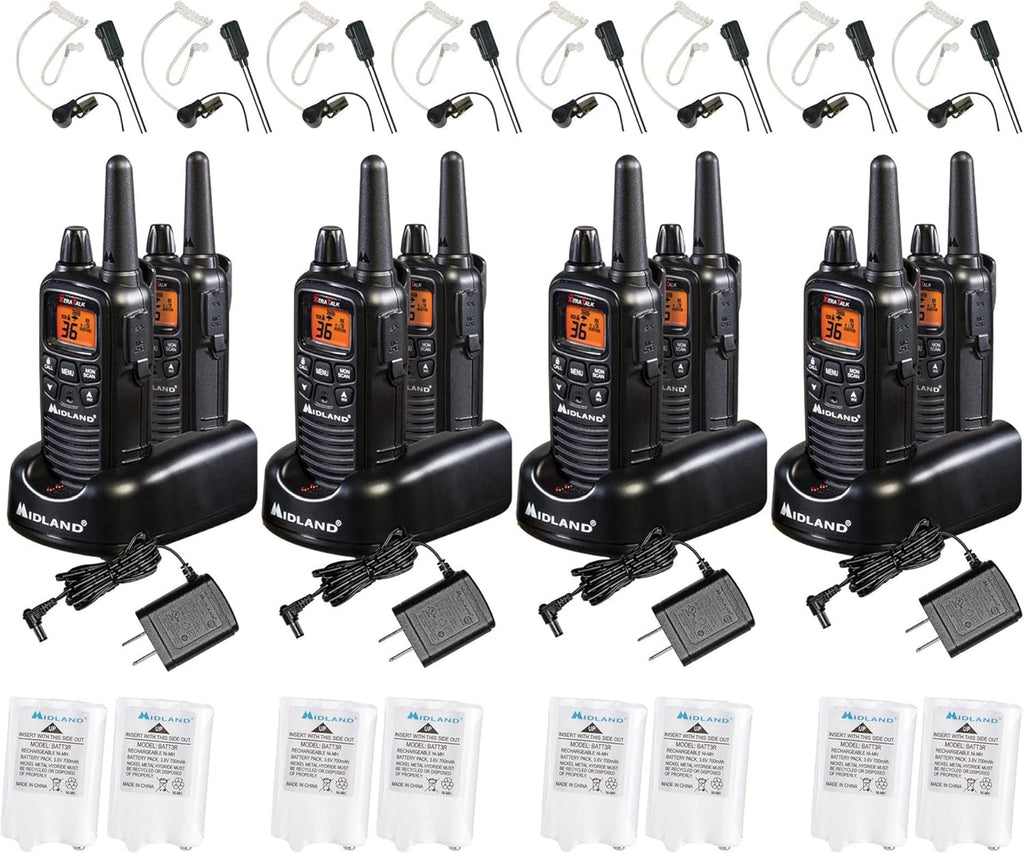 36 Channel FRS Two-Way Radio Walkie Talkie (Yellow/Black) U353