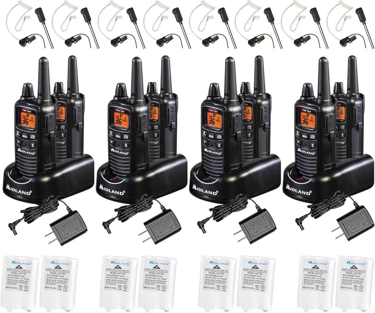 36 Channel FRS Two-Way Radio Walkie Talkie (Yellow/Black) U353