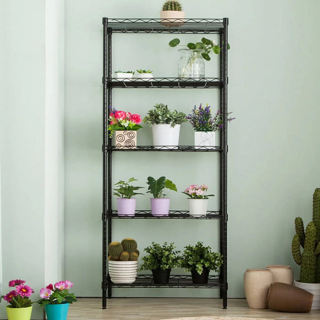 5 Tier Wire Shelf Unit H46461