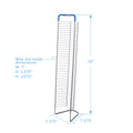 Blu-ray Wire Nestable Rack F190