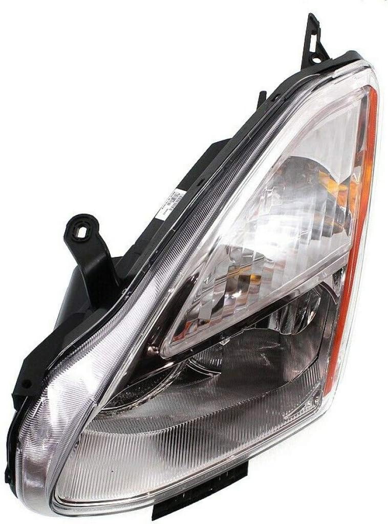 Nissan Rogue Headlight Assembly 2008 Driver Side Halogen G87500