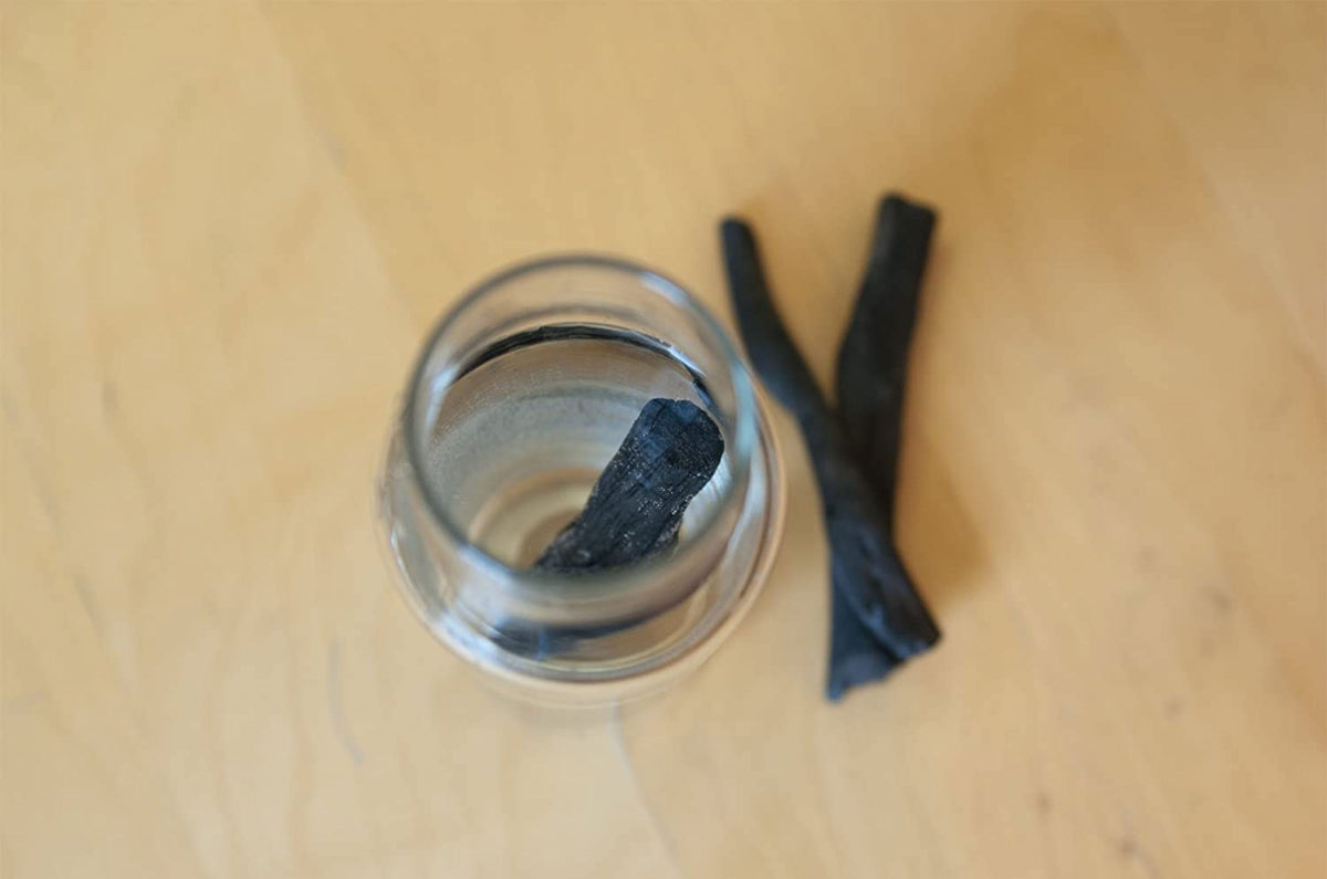 Binchotan Charcoal Water Purifying Sticks, 3 Sticks Y32820