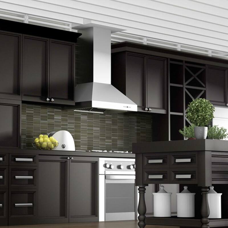 54 in. 700 CFM Stainless Steel Wall Mount Range Hood H87325