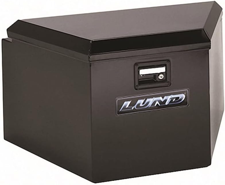 Black Aluminum Trailer Tongue Storage Box W17118