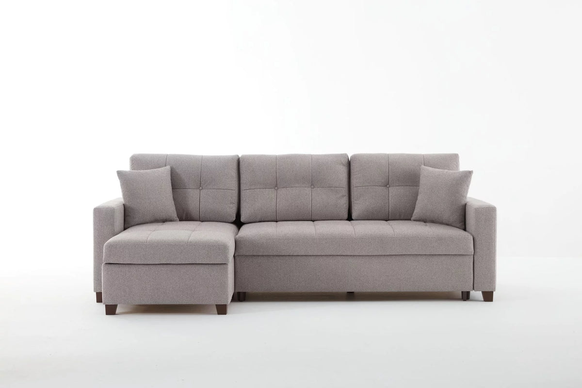 102" Queen Sleeper Reversible Sectional with Storage M227