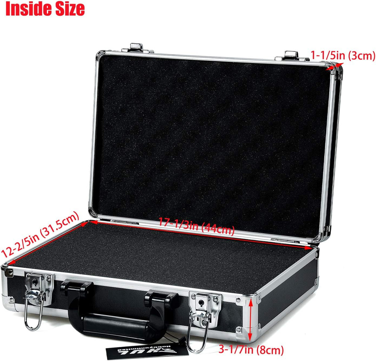 16in Aluminum Case with Pluck Foam Interior O438
