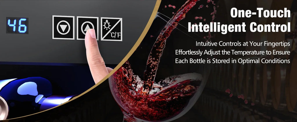 6 Bottle Wine Cooler with Digital Temperature Control N2315