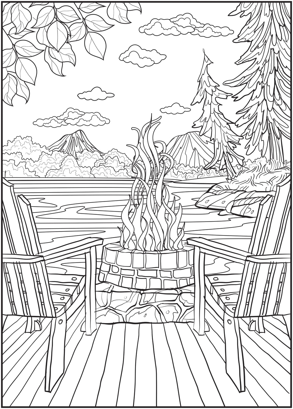 64 Pages Adult Coloring Book O68517