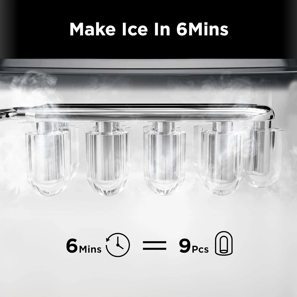Portable Countertop Ice Maker 26lbs/24hrs Black Z4842
