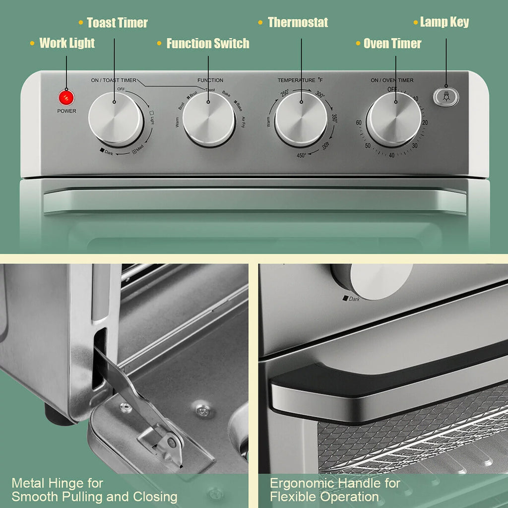 7-in-1 Air Fryer Toaster Oven 19 QT X5031