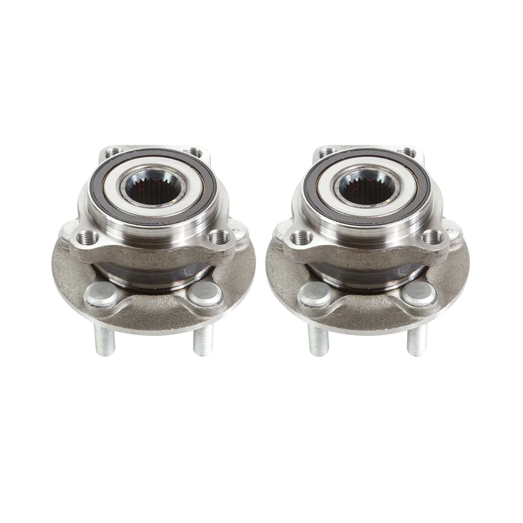 Front and Rear Wheel Bearing Hub Assembly with ABS Set of 4 J264843