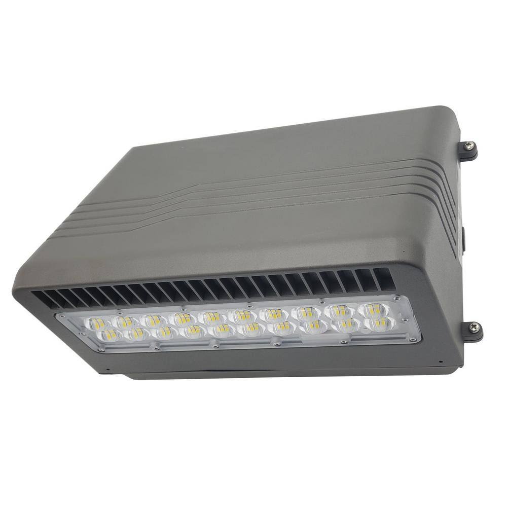 175-Watt Equivalent Bronze Dimmable Cutoff Wall Pack Light C544697