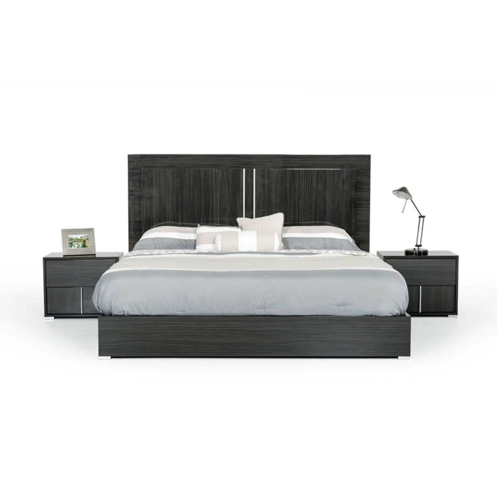 Grey Nightstand N918