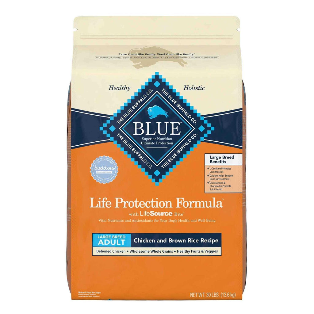 Large Breed Adult Chicken & Brown Rice Dry Dog Food W919